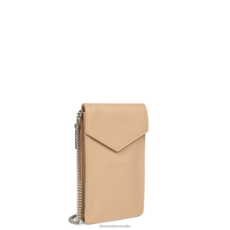 Women Smartphone Holder Foulonne Pm 4J6H1043 Bag Nude Lancaster Paris