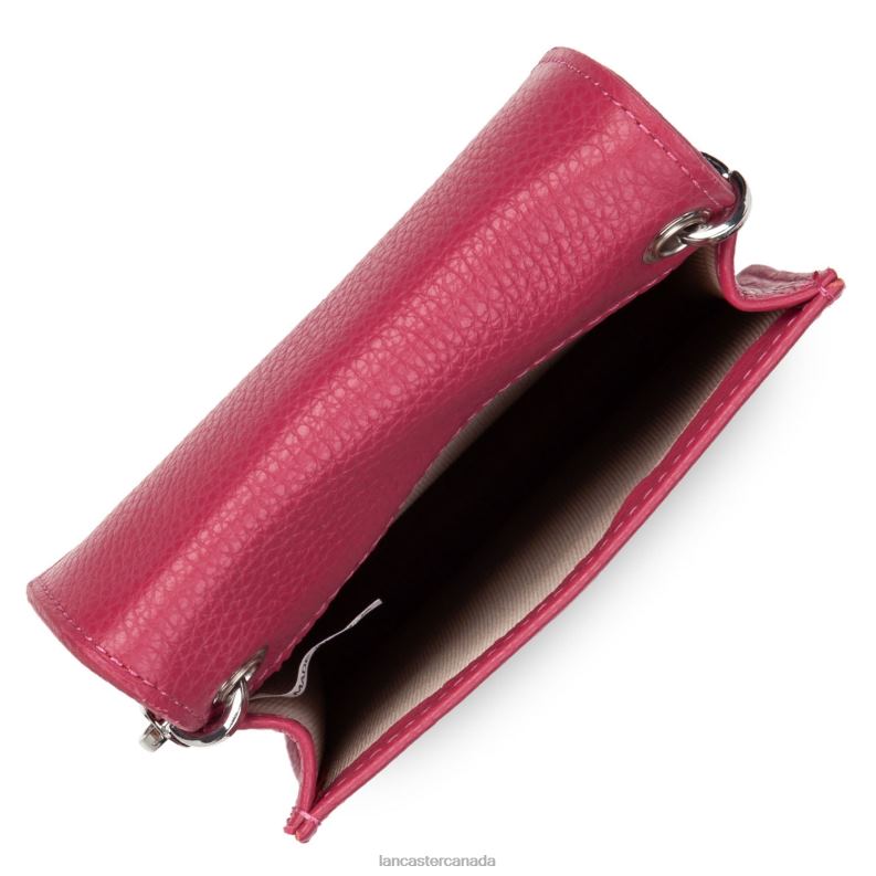 Women Smartphone Holder Foulonne Pm 4J6H1049 Bag Fuxia Lancaster Paris