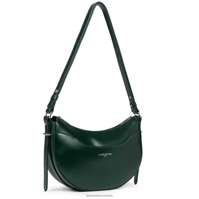 Women Half Moon Bag Suave Ace 4J6H407 Bag Vert Fonce Lancaster Paris