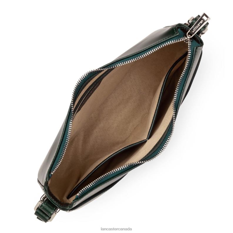 Women Half Moon Bag Suave Ace 4J6H407 Bag Vert Fonce Lancaster Paris