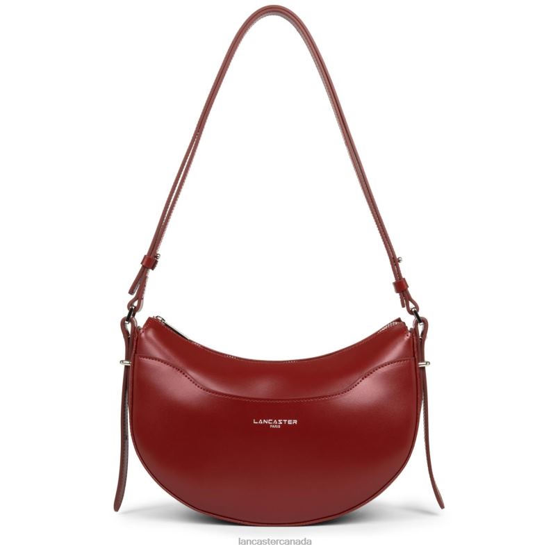 Women Half Moon Bag Suave Ace 4J6H408 Bag Carmin Lancaster Paris