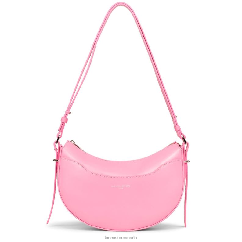 Women Half Moon Bag Suave Ace 4J6H409 Bag Rose Lancaster Paris