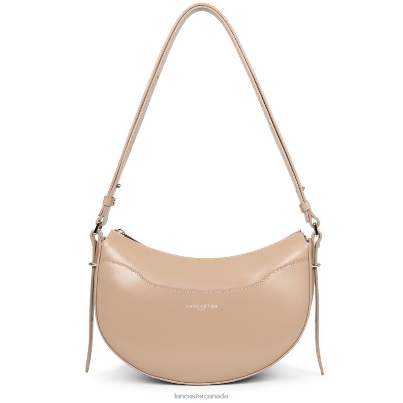 Women Half Moon Bag Suave Ace 4J6H413 Bag Nude Lancaster Paris