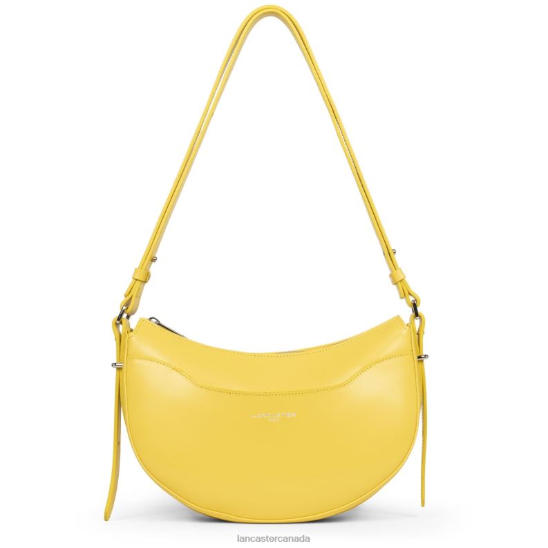 Women Half Moon Bag Suave Ace 4J6H421 Bag Poussin Lancaster Paris