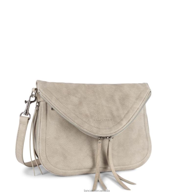 Women Large Shoulder Bag Santa Fe Lisi 4J6H4271 Bag Galet Lancaster Paris