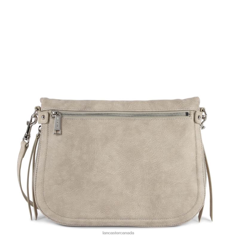 Women Large Shoulder Bag Santa Fe Lisi 4J6H4271 Bag Galet Lancaster Paris