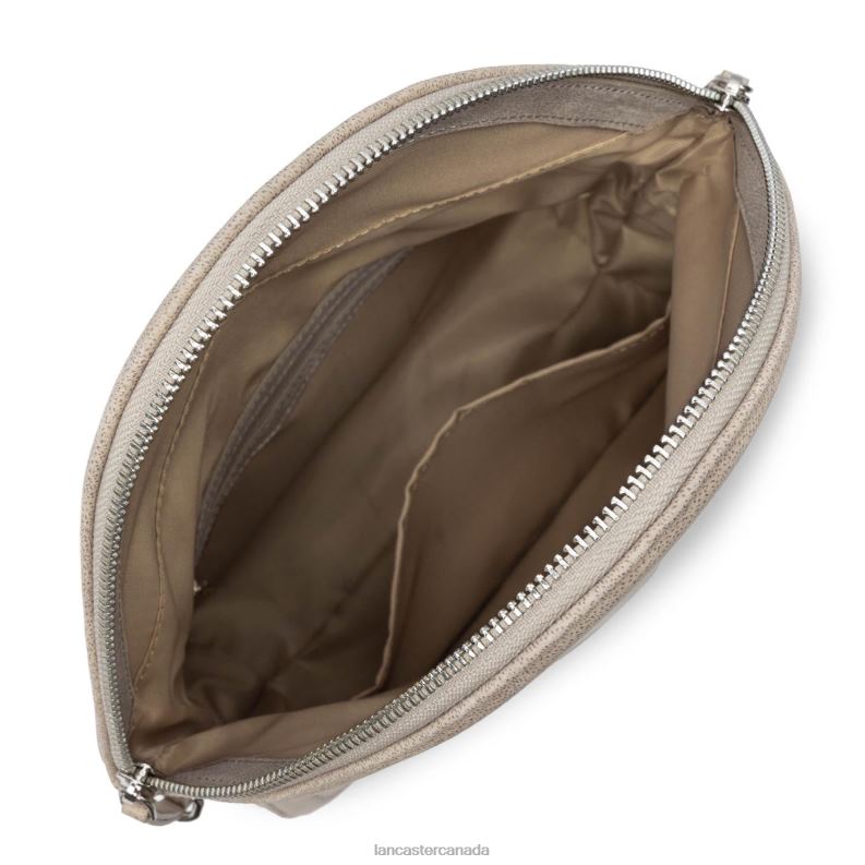 Women Large Shoulder Bag Santa Fe Lisi 4J6H4271 Bag Galet Lancaster Paris