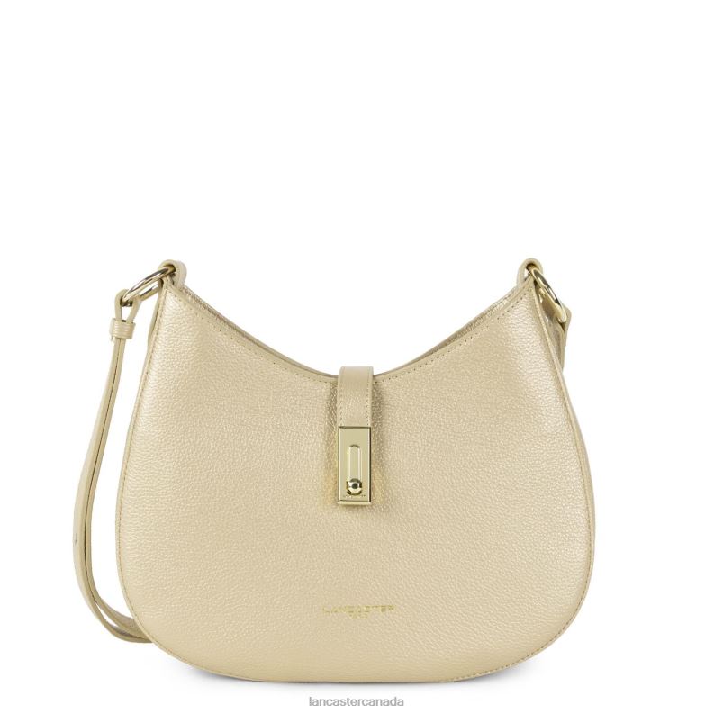 Women M Shoulder Bag Foulonne Milano 4J6H3755 Bag Champagne Lancaster Paris