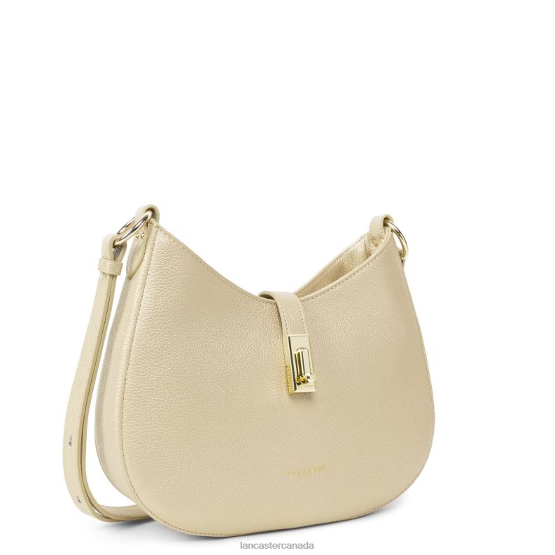 Women M Shoulder Bag Foulonne Milano 4J6H3755 Bag Champagne Lancaster Paris