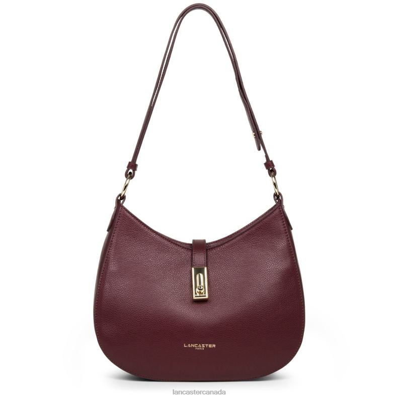 Women M Shoulder Bag Foulonne Milano 4J6H3760 Bag Pourpre Lancaster Paris