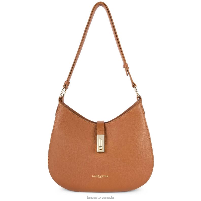 Women M Shoulder Bag Foulonne Milano 4J6H3781 Bag Caramel Lancaster Paris