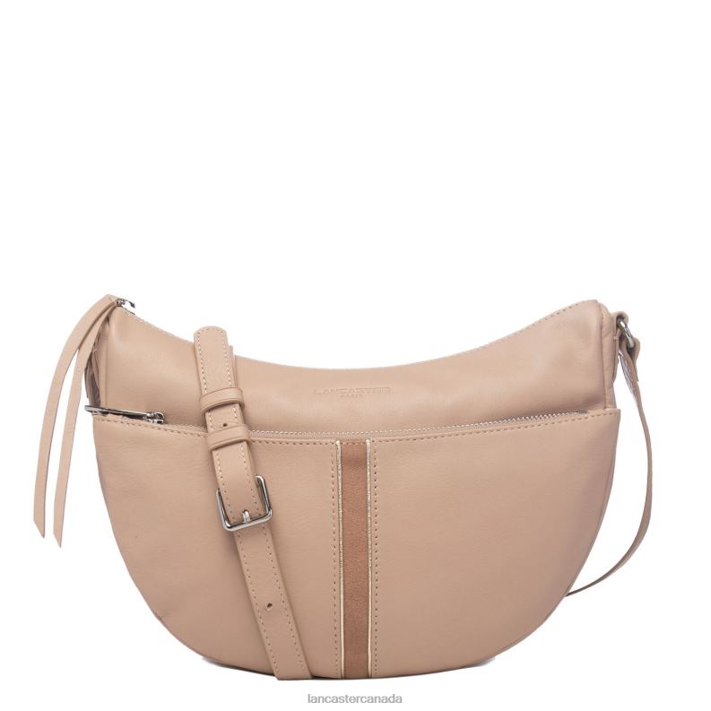 Women M Shoulder Bag Soft Melody 4J6H4020 Bag Cappuccino Lancaster Paris
