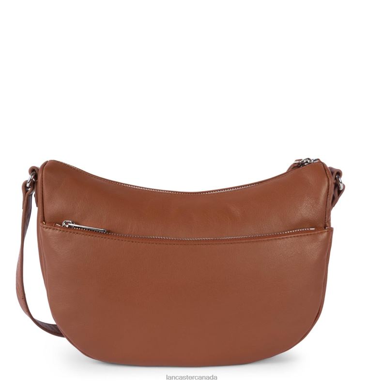 Women M Shoulder Bag Soft Melody 4J6H4025 Bag Cognac Lancaster Paris