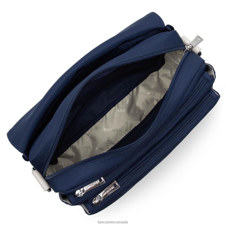 Women Messenger Bag Basic Sport 4J6H4107 Bag Bleu Fonce-Beige-Rouge Lancaster Paris