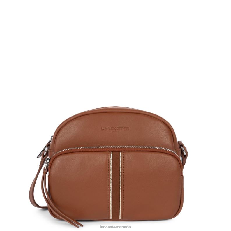 Women Reporter Bag Soft Melody 4J6H4014 Bag Cognac Lancaster Paris