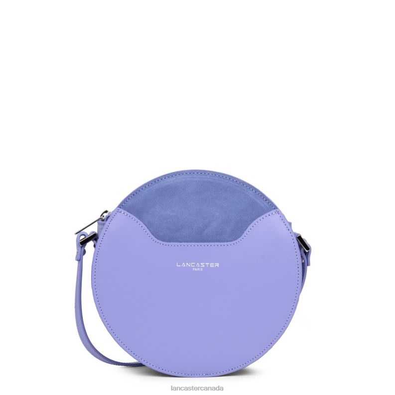 Women Round Bag Smooth Lune 4J6H4337 Bag Lavande Lancaster Paris