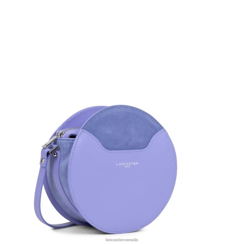 Women Round Bag Smooth Lune 4J6H4337 Bag Lavande Lancaster Paris
