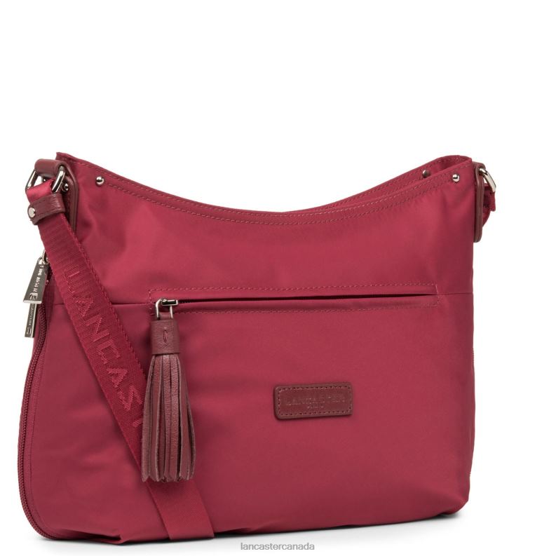 Women Shoulder Bag Basic Pompon 4J6H4047 Bag Framboise Lancaster Paris