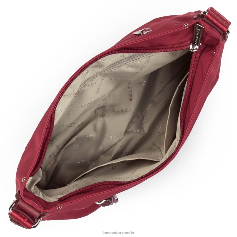 Women Shoulder Bag Basic Pompon 4J6H4047 Bag Framboise Lancaster Paris