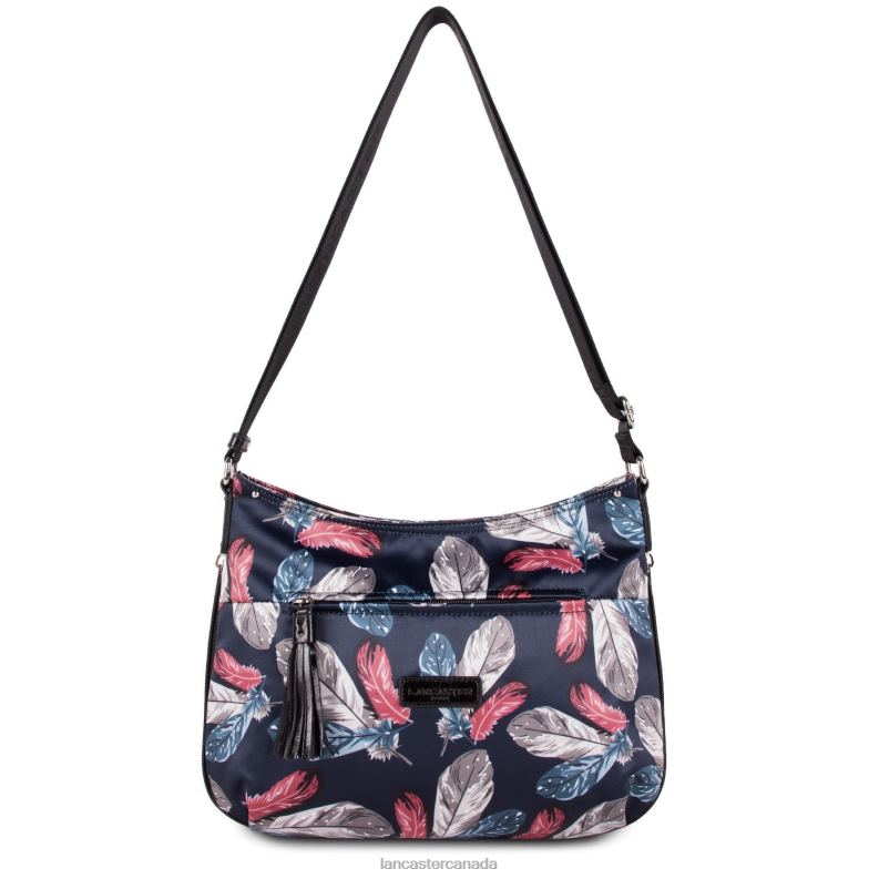 Women Shoulder Bag Basic Pompon 4J6H4052 Bag Plume Lancaster Paris