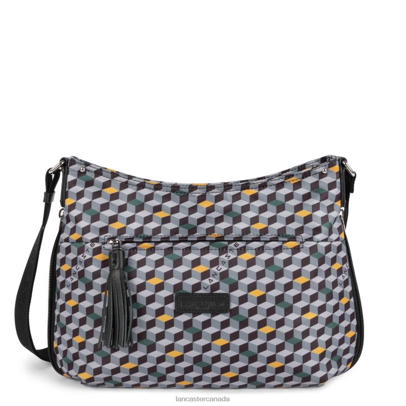 Women Shoulder Bag Basic Pompon 4J6H4053 Bag Damier 3D Lancaster Paris