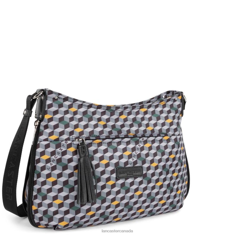 Women Shoulder Bag Basic Pompon 4J6H4053 Bag Damier 3D Lancaster Paris