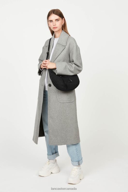 Women Shoulder Bag Basic Verni 4J6H3040 Bag Noir Lancaster Paris