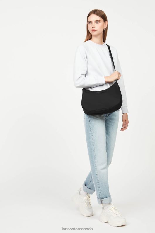 Women Shoulder Bag Basic Verni 4J6H4118 Bag Noir Lancaster Paris