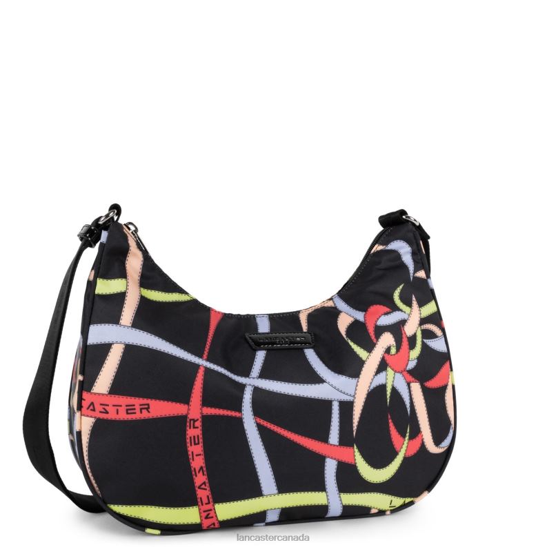 Women Shoulder Bag Basic Verni 4J6H4122 Bag Multi Ruban Lancaster Paris