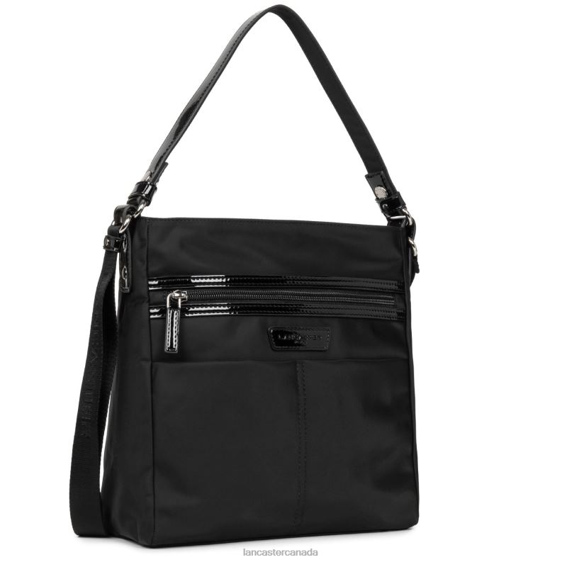 Women Shoulder Bag Basic Verni 4J6H4125 Bag Noir Lancaster Paris
