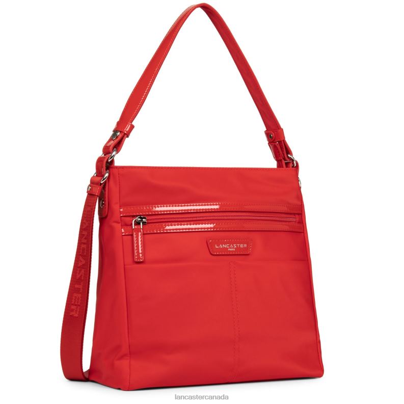 Women Shoulder Bag Basic Verni 4J6H4129 Bag Rouge Lancaster Paris