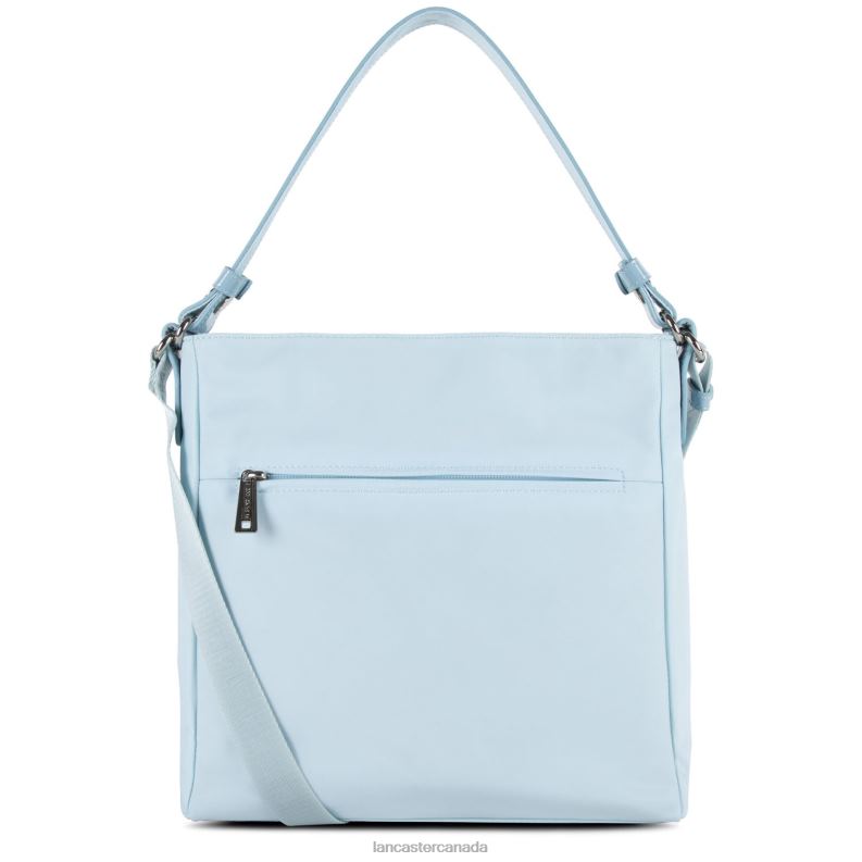 Women Shoulder Bag Basic Verni 4J6H4130 Bag Bleu Ciel Lancaster Paris