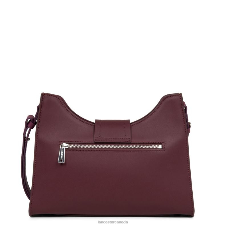 Women Shoulder Bag City Mae 4J6H3581 Bag Pourpre-Orchidee Lancaster Paris