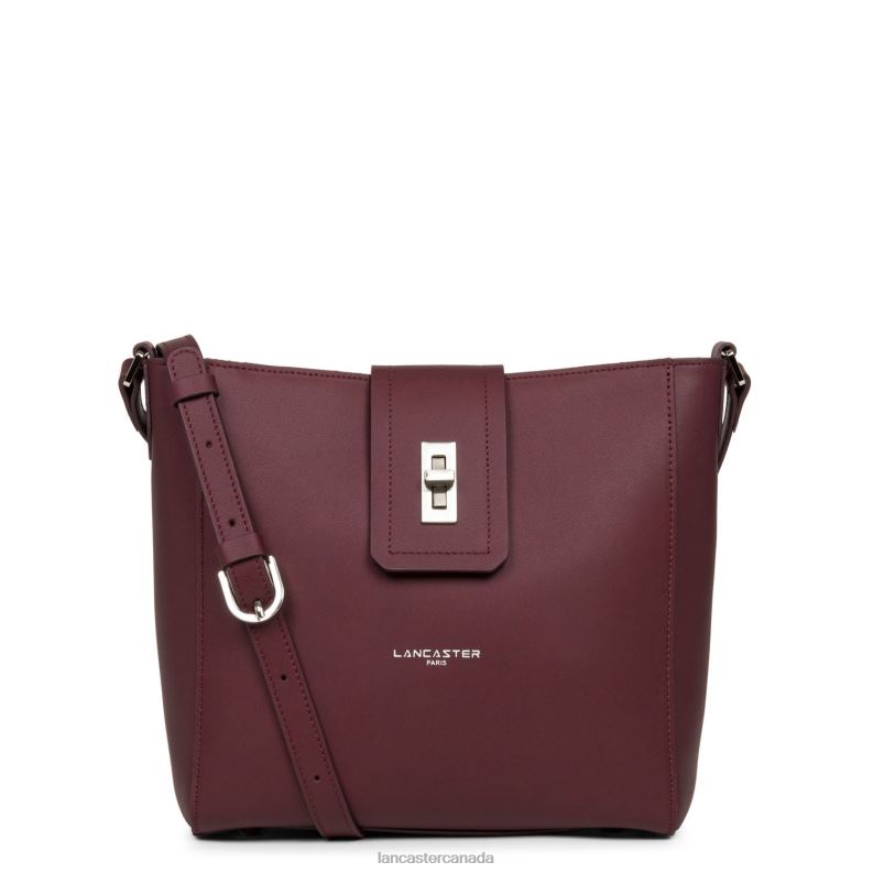 Women Shoulder Bag City Mae 4J6H4295 Bag Pourpre Lancaster Paris