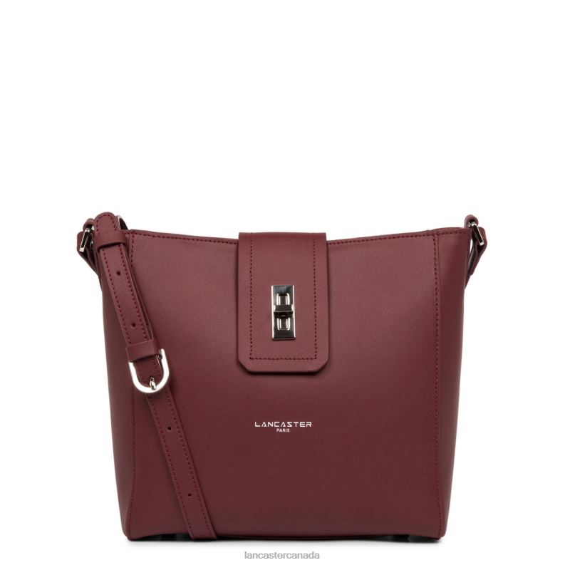 Women Shoulder Bag City Mae 4J6H4298 Bag Betterave Lancaster Paris