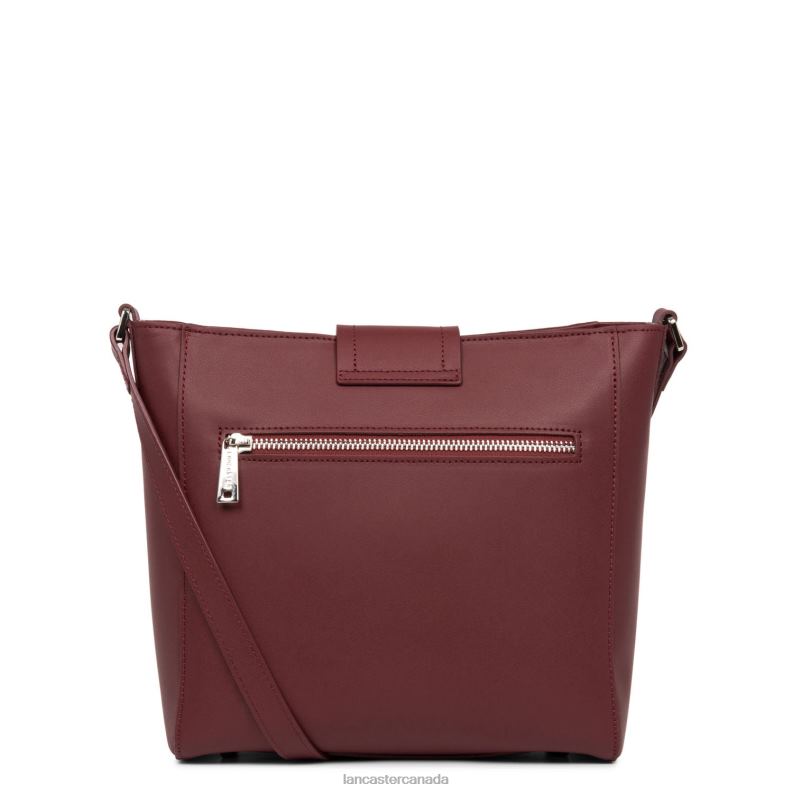 Women Shoulder Bag City Mae 4J6H4298 Bag Betterave Lancaster Paris