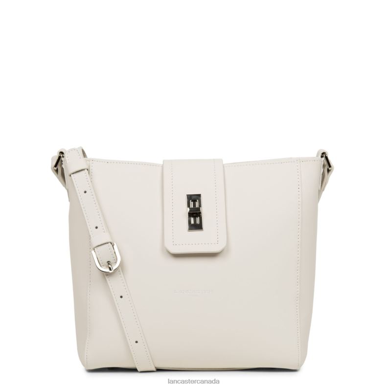 Women Shoulder Bag City Mae 4J6H4299 Bag Ecru Lancaster Paris