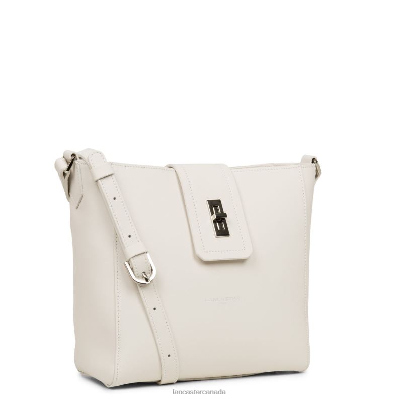 Women Shoulder Bag City Mae 4J6H4299 Bag Ecru Lancaster Paris