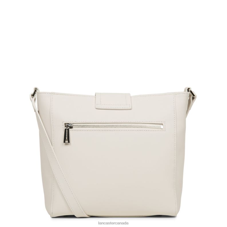 Women Shoulder Bag City Mae 4J6H4299 Bag Ecru Lancaster Paris