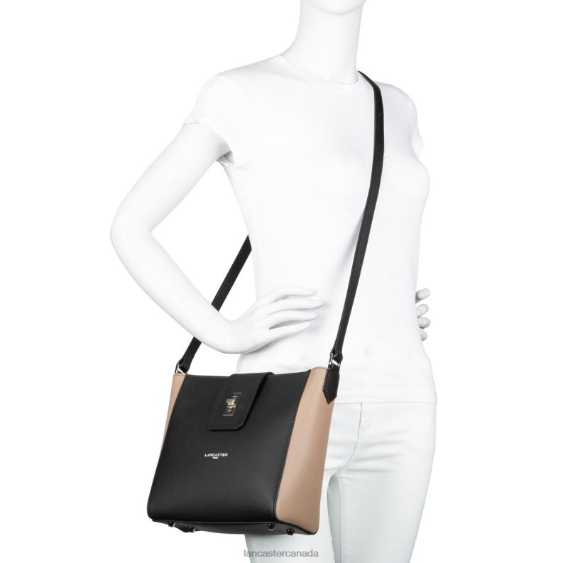 Women Shoulder Bag City Mae 4J6H4306 Bag Pourpre-Orchidee Lancaster Paris