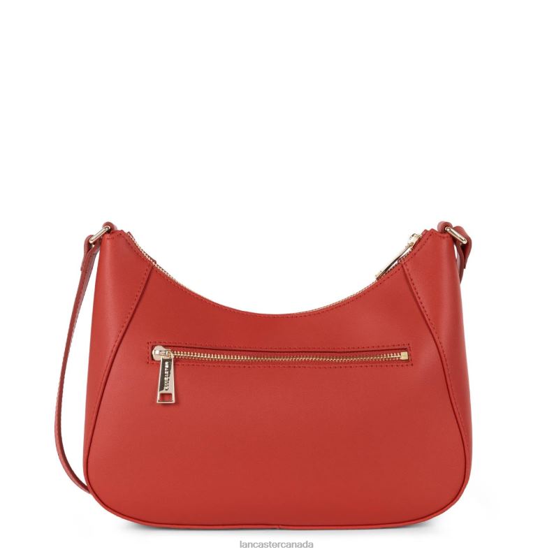 Women Shoulder Bag City Philos 4J6H3309 Bag Rouge Lancaster Paris