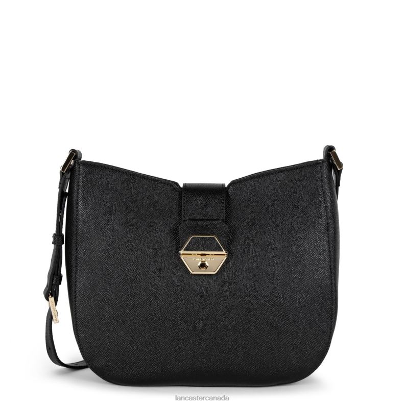 Women Shoulder Bag Delphino 4J6H2494 Bag Noir Lancaster Paris