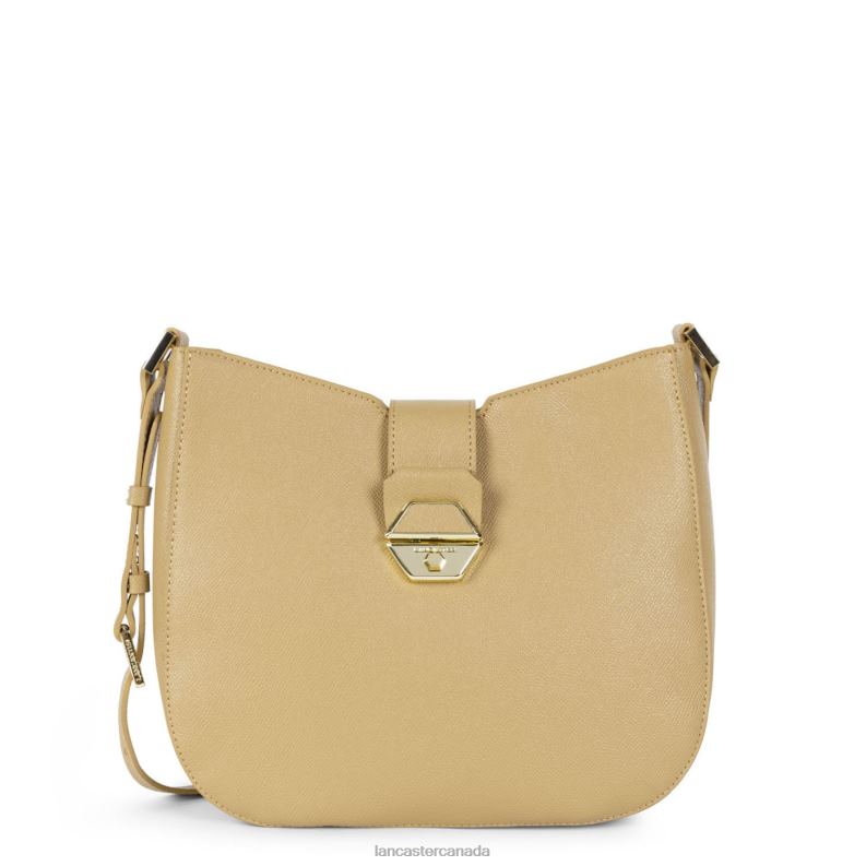 Women Shoulder Bag Delphino 4J6H2498 Bag Naturel Lancaster Paris