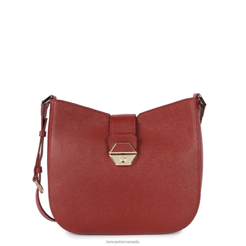 Women Shoulder Bag Delphino 4J6H2500 Bag Carmin Lancaster Paris