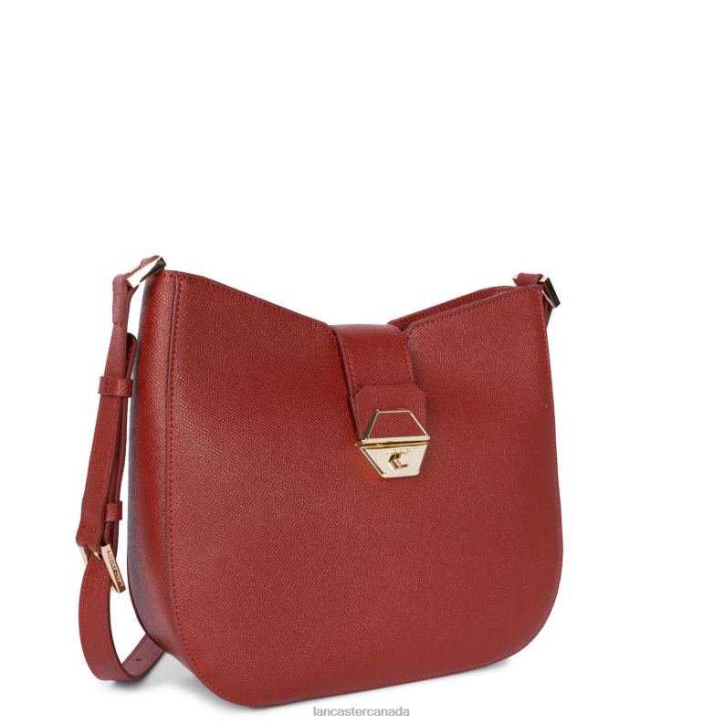 Women Shoulder Bag Delphino 4J6H2500 Bag Carmin Lancaster Paris
