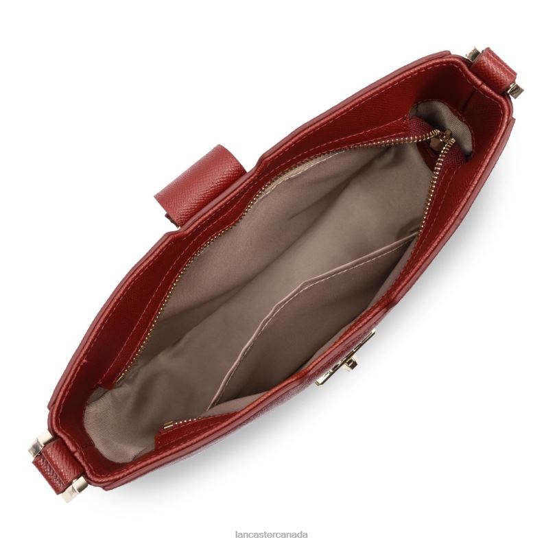 Women Shoulder Bag Delphino 4J6H2500 Bag Carmin Lancaster Paris