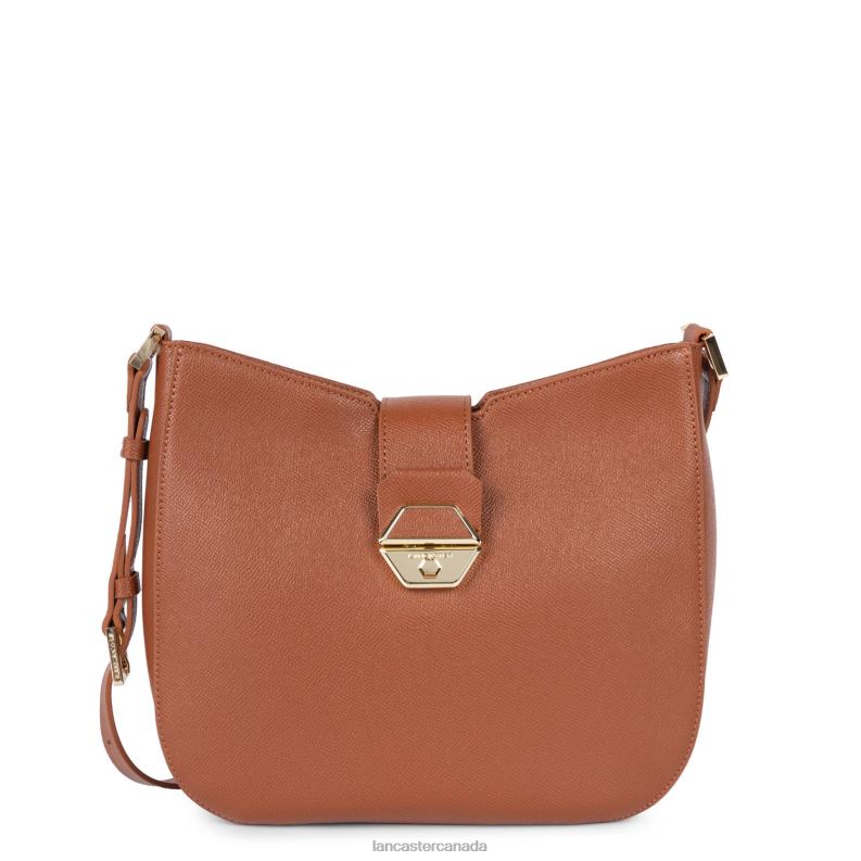 Women Shoulder Bag Delphino 4J6H2502 Bag Cognac Lancaster Paris