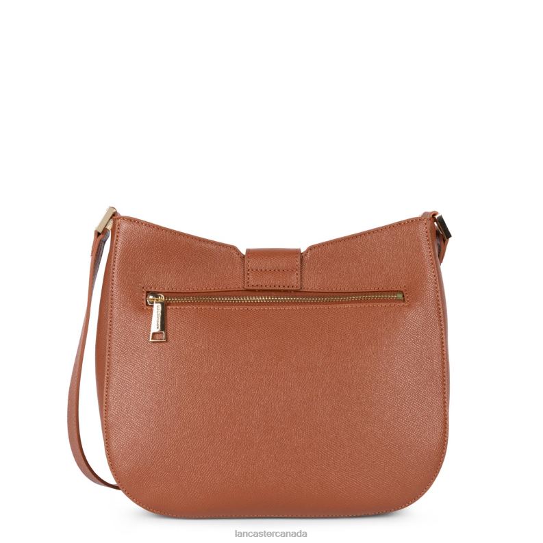 Women Shoulder Bag Delphino 4J6H2502 Bag Cognac Lancaster Paris