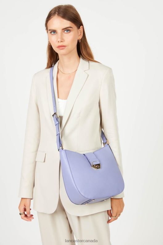 Women Shoulder Bag Delphino 4J6H2503 Bag Lavande Lancaster Paris