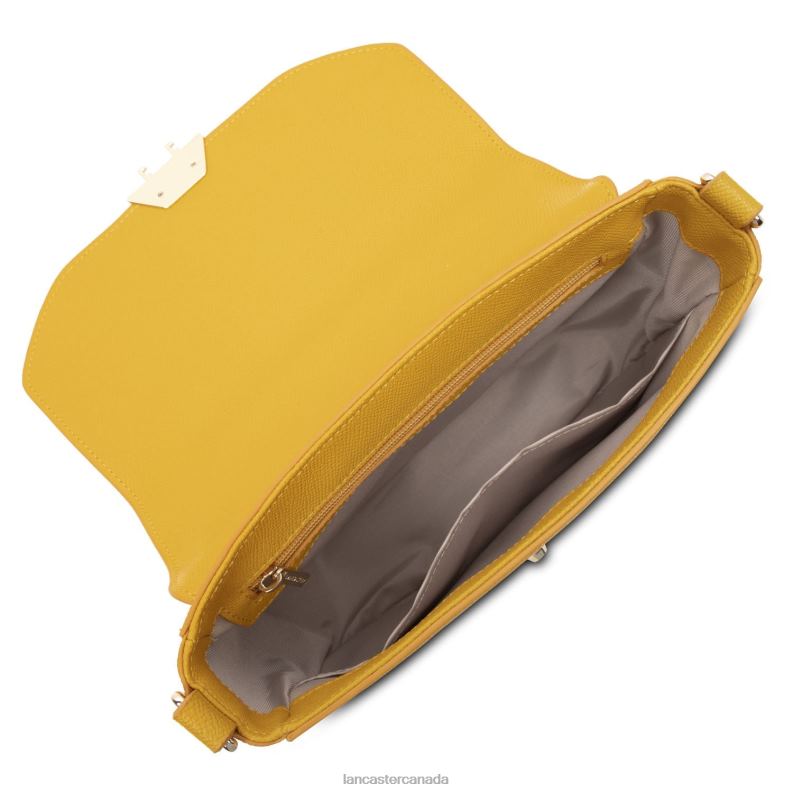 Women Shoulder Bag Delphino 4J6H3856 Bag Jaune Lancaster Paris